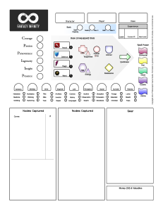 Character Sheet Traditional 1 - Front